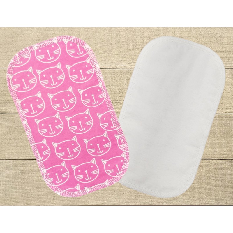 Papiers hygiéniques lavables - Écotidien -  chats roses